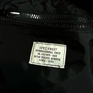 Nordic Avenue Black Crossbody Bag